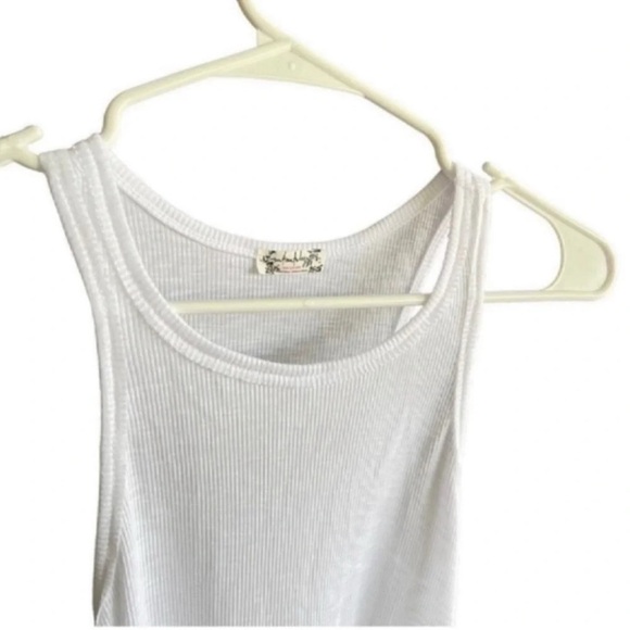 INTIMATELY Free People High neck ribbed basic Visit swing tank SIZE Small - Picture 2 of 5